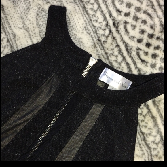 Little Black Dress w/ Mesh Inserts - Picture 8 of 13